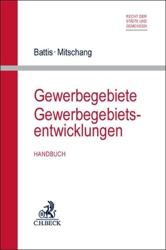 Buchcover und Innenansicht für das Buch: Gewerbegebiete / Gewerbegebietsentwicklungen
