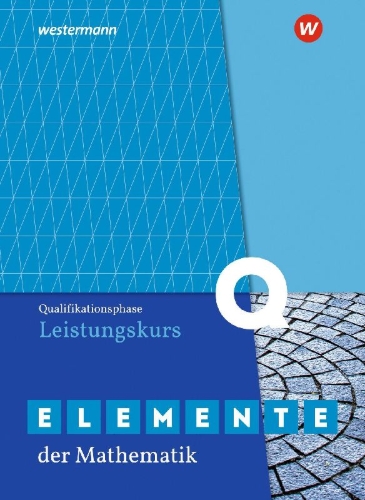 Buchcover und Innenansicht für das Buch: Elemente der Mathematik SII. Qualifikationsphase Leistungskurs: Schulbuch. Nordrhein-Westfalen