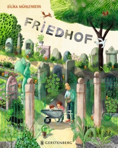 Buchcover und Innenansicht für das Buch: Friedhof