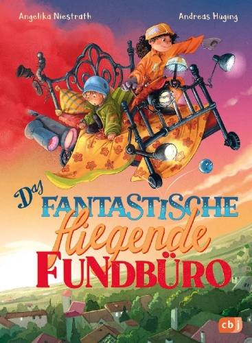 Buchcover und Innenansicht für das Buch: Das fantastische fliegende Fundbüro