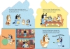 Buchcover und Innenansicht für das Buch: BLUEY - At Home with the Heelers