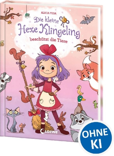 Buchcover und Innenansicht für das Buch: La bruja Ring Ring