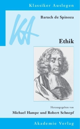 Buchcover und Innenansicht für das Buch: Baruch de Spinoza: Ethik in geometrischer Ordnung dargestellt