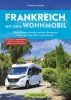 Buchcover und Innenansicht für das Buch: Frankreich mit dem Wohnmobil Die schönsten Routen von der Normandie über die Côte d'Azur nach Korsika