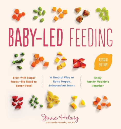 Buchcover und Innenansicht für das Buch: Baby-Led Feeding