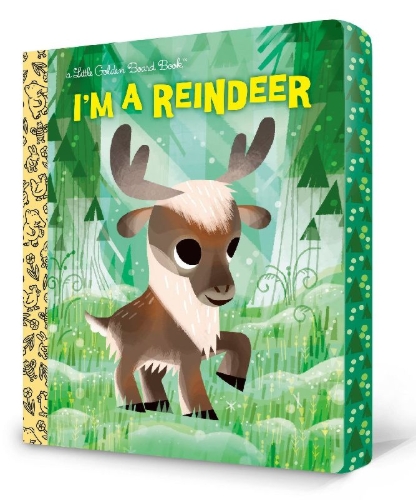 Buchcover und Innenansicht für das Buch: I'm a Reindeer