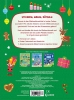 Buchcover und Innenansicht für das Buch: Mes Autocollants Scintillants - Noel