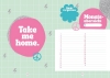 Buchcover und Innenansicht für das Buch: Shake it off! Das Journal für Taylor Swift-Fans