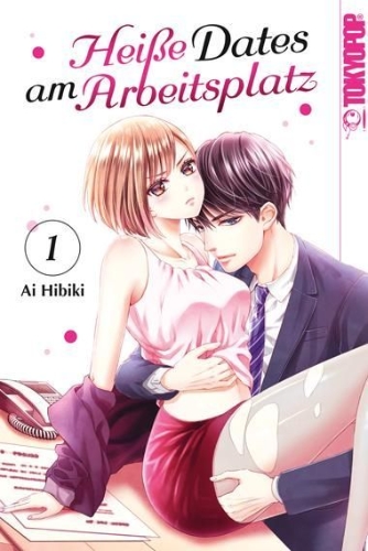 Buchcover und Innenansicht für das Buch: Heiße Dates am Arbeitsplatz 01