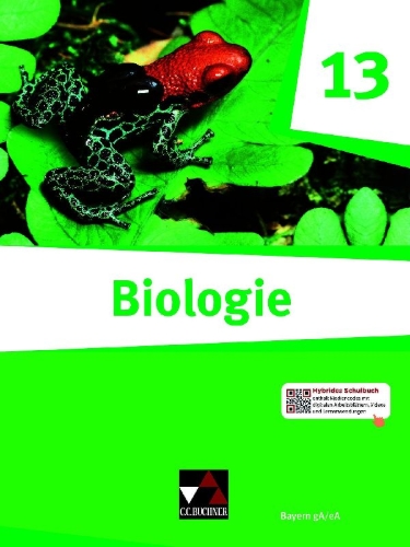 Buchcover und Innenansicht für das Buch: Biologie Bayern 13 Ausgabe ab 2024