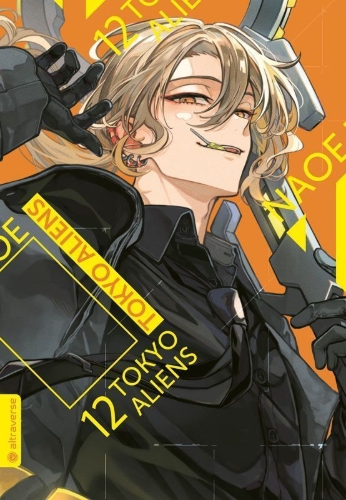 Buchcover und Innenansicht für das Buch: Tokyo Aliens 12