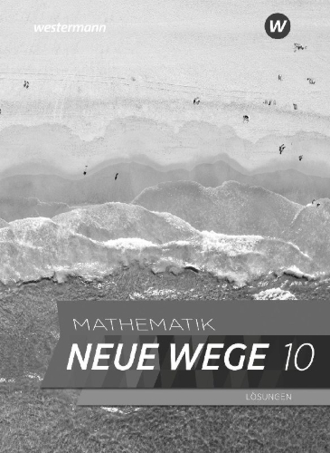 Buchcover und Innenansicht für das Buch: Mathematik Neue Wege SI 10. Lösungen. Für Hamburg