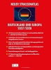 Buchcover und Innenansicht für das Buch: Neuer Straßenatlas Deutschland/Europa 2027/2028