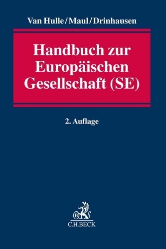 Buchcover und Innenansicht für das Buch: Handbuch zur Europäischen Gesellschaft (SE)