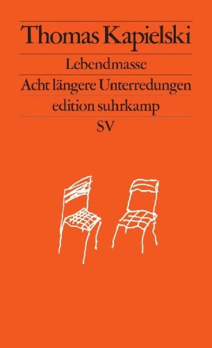 Buchcover und Innenansicht für das Buch: Lebendmasse