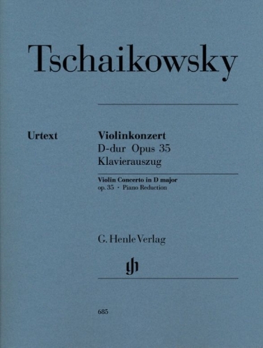 Buchcover und Innenansicht für das Buch: Tchaikovsky, Peter Ilich - Violin Concerto D major op. 35