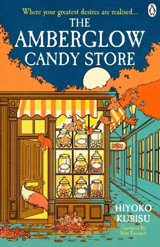 Buchcover und Innenansicht für das Buch: The Amberglow Candy Store