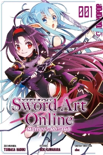 Buchcover und Innenansicht für das Buch: Sword Art Online - Mother's Rosario 01