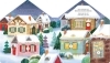 Buchcover und Innenansicht für das Buch: Meine kleine Weihnachtsstadt - Adventskalender