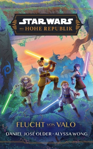 Buchcover und Innenansicht für das Buch: Star Wars: The High Republic - Escape from Valo