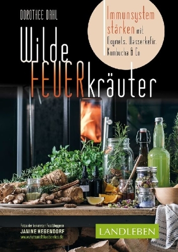 Buchcover und Innenansicht für das Buch: Wilde Feuerkräuter
