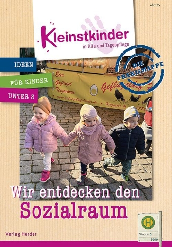 Buchcover und Innenansicht für das Buch: Die Praxismappe: Wir entdecken den Sozialraum