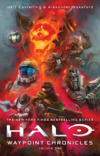 Buchcover und Innenansicht für das Buch: Halo: Waypoint Chronicles