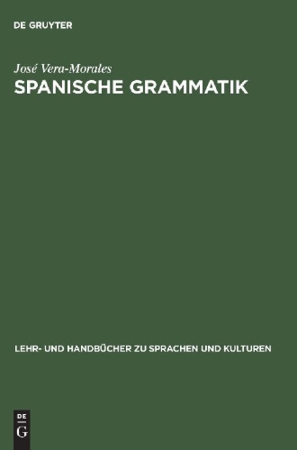 Buchcover und Innenansicht für das Buch: Spanische Grammatik