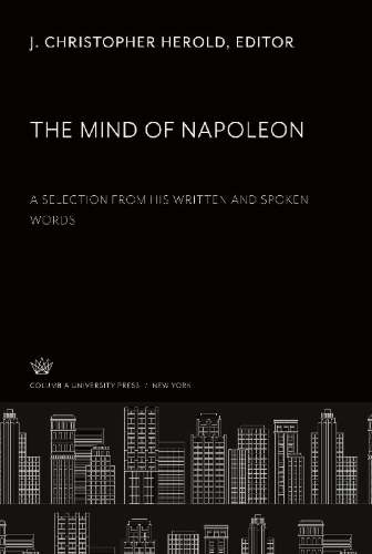 Buchcover und Innenansicht für das Buch: The Mind of Napoleon