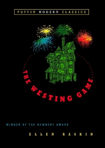 Buchcover und Innenansicht für das Buch: The Westing Game (Puffin Modern Classics)