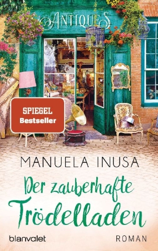 Buchcover und Innenansicht für das Buch: Der zauberhafte Trödelladen