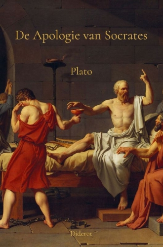 Buchcover und Innenansicht für das Buch: De Apologie van Socrates