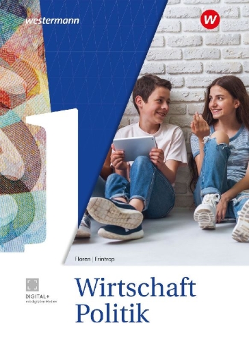 Buchcover und Innenansicht für das Buch: Wirtschaft/Politik 1. Schuluch. Ausgabe für Gymnasien in Nordrhein-Westfalen