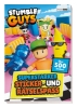 Buchcover und Innenansicht für das Buch: Stumble Guys: Superstarker Sticker- und Rätselspaß