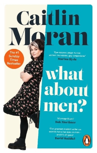 Buchcover und Innenansicht für das Buch: What About Men?