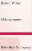 Buchcover und Innenansicht für das Buch: Mikrogramme