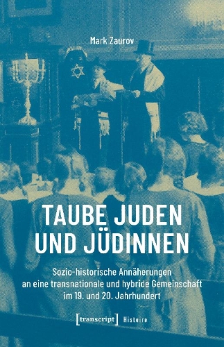 Buchcover und Innenansicht für das Buch: Taube Juden und Jüdinnen