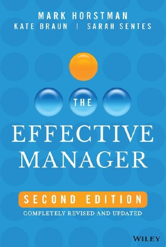 Buchcover und Innenansicht für das Buch: The Effective Manager
