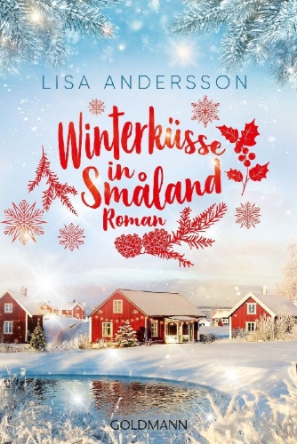 Buchcover und Innenansicht für das Buch: Winterküsse in Småland