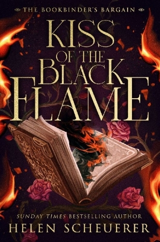 Buchcover und Innenansicht für das Buch: Kiss of the Black Flame