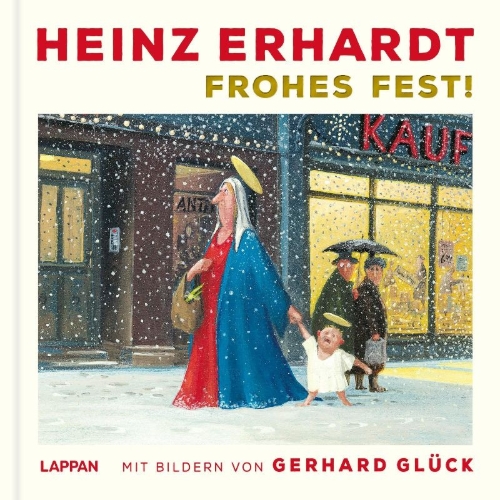 Buchcover und Innenansicht für das Buch: Heinz Erhardt: Frohes Fest!