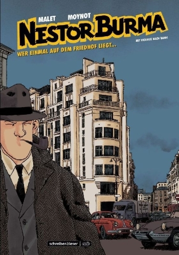 Buchcover und Innenansicht für das Buch: Nestor Burma (Neuausgabe größeres Format)