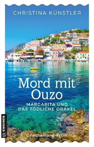Buchcover und Innenansicht für das Buch: Mord mit Ouzo - Margarita und das tödliche Orakel