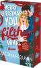 Buchcover und Innenansicht für das Buch: Merry Christmas, You Filthy Animal - Weihnachten mit dem Erzfeind