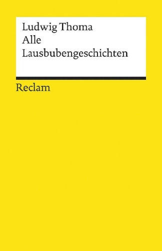 Buchcover und Innenansicht für das Buch: Alle Lausbubengeschichten