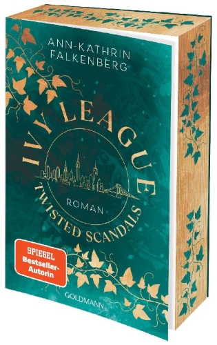 Buchcover und Innenansicht für das Buch: Ivy League. Twisted Scandals