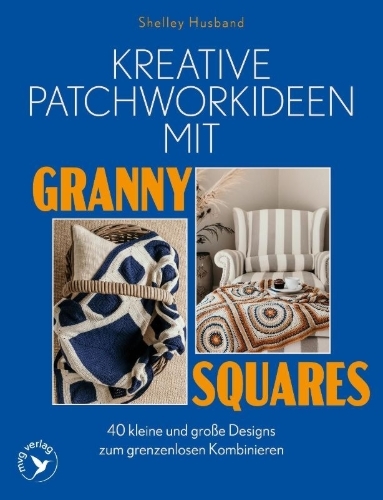 Buchcover und Innenansicht für das Buch: Granny Square Patchwork