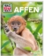 Buchcover und Innenansicht für das Buch: WAS IST WAS Affen. Kletterst du mit?