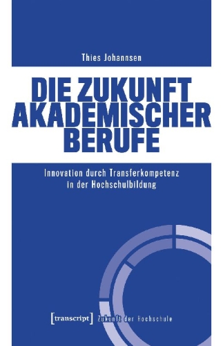 Buchcover und Innenansicht für das Buch: Die Zukunft akademischer Berufe