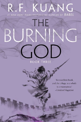 Buchcover und Innenansicht für das Buch: The Burning God